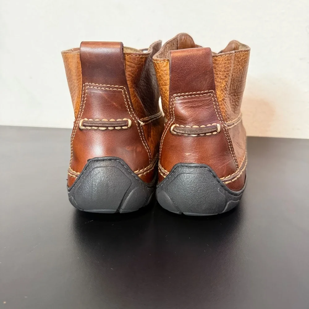 LL Bean Signature Jackman Ranger Moccasin Chukka Boots Mens 11.5 Brown Leather